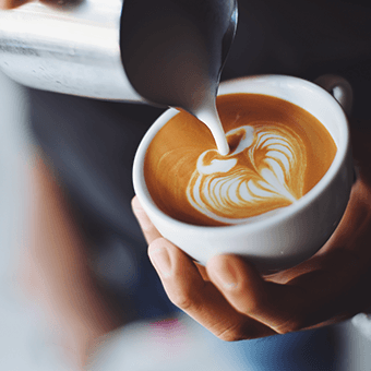 Coffee pouring